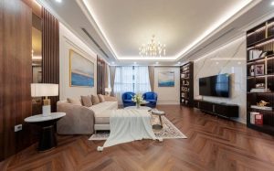 Read more about the article Ở rộng, sống sang với căn hộ Tổng thống tại Diamond Residence Hà Nội